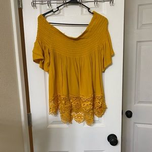 Off the shoulder top